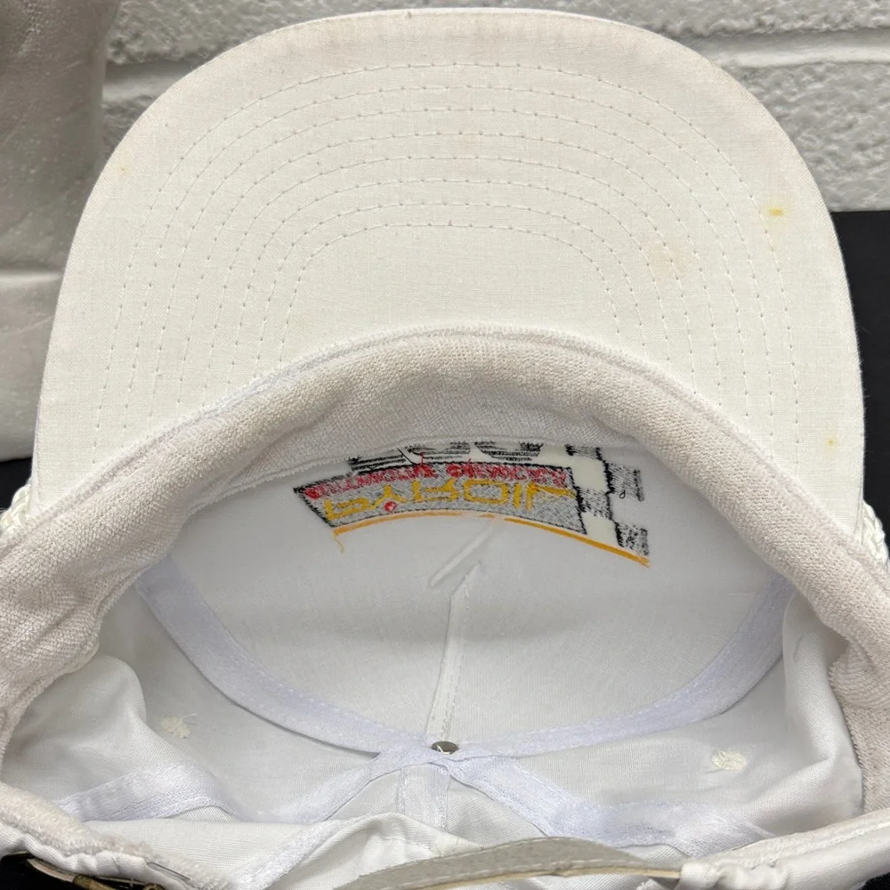 Pyroil White Racing Cap vintage NSCAR - Picture 10 of 10